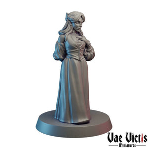 Innocent Lady Thief 28mm or 32mm Miniatures