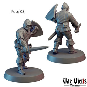 City Guards 28mm or 32mm Miniatures