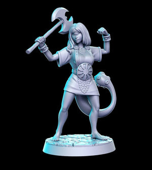 Fimir Cyclops Girl - Heroine Quest - 28mm or 32mm Miniature