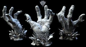 Disturbed Ancient 3 Finger Creature Miniatures