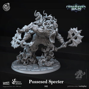 Possessed Specter Huge - 28mm or 32mm Miniatures