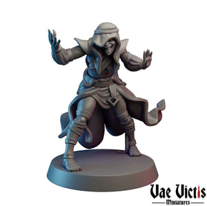 Warlock Evil Minion 28mm or 32mm Miniatures