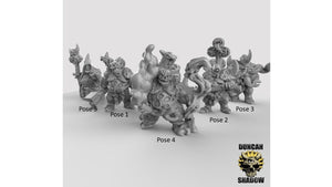 Blight Champions LARGE 28mm or 32mm Miniatures