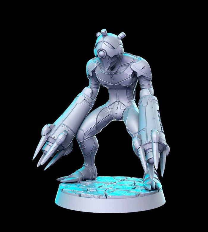 Cyber Fighter - JRPG vol.7 - 28mm or 32mm Miniatures