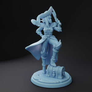 Space Pirate Starlina Female Elf 28mm, 32mm, 54mm Miniatures
