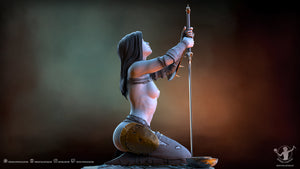 Keena - The Anointed SFW & NSFW 1:10th and 14th Scale Resin Model Kit