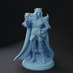 Sexy Strahd Vampire Pinup NSFW 28mm, 32mm, or 54mm Halloween RPG Miniatures