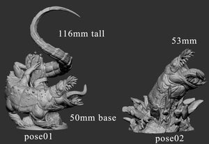 Chompilisk Stone Mutant Creature WTF Is THAT Miniatures