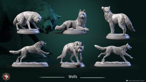 Wolf Pack - Werewolf Madness 28mm or 32mm Miniatures