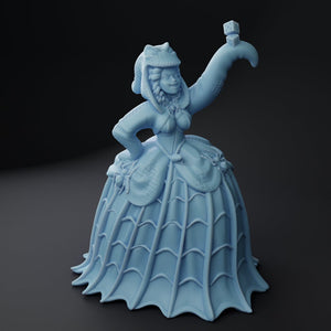 Heeby Jeeby Spooky Dress Woman 28mm, 32mm, or 54mm Halloween Miniatures