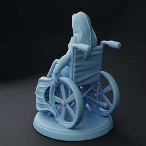 Professor Cyren Wheelchair Siren 28mm, 32mm, or 54mm Miniatures